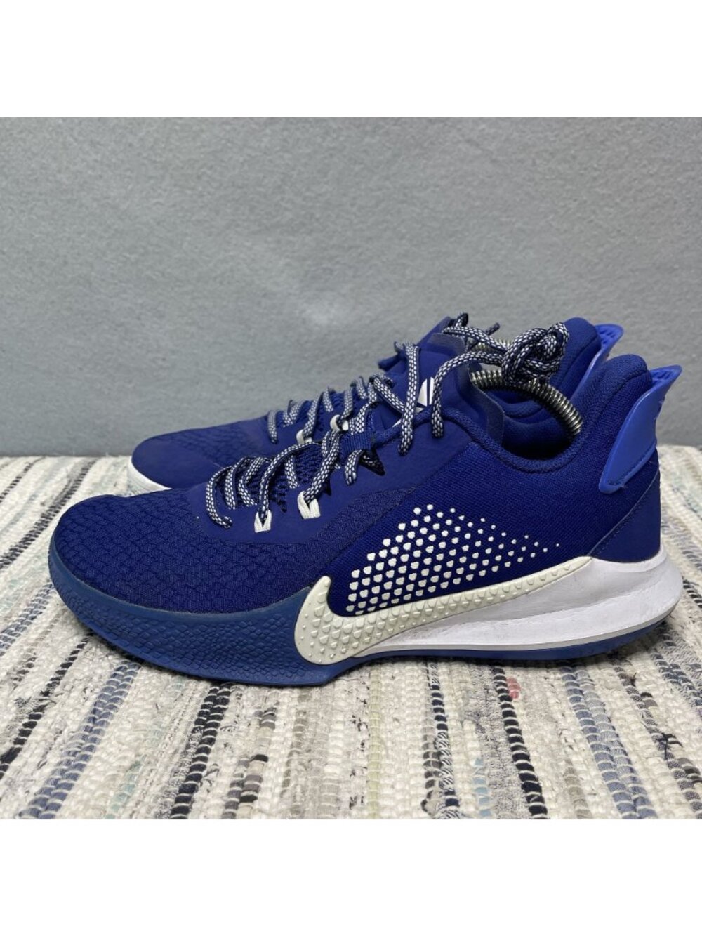 Nike Kobe Mamba Fury TB Deep Royal Basketball Shoes Mens Size 9 - Picture 3 of 10